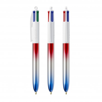 STYLO 4 COULEURS FLAGS COLLECTION BIC®