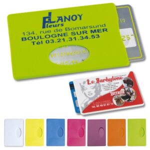 ETUI CARTE DE CREDIT COULEUR