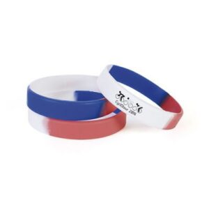 BRACELET SILICONE TRICOLORE