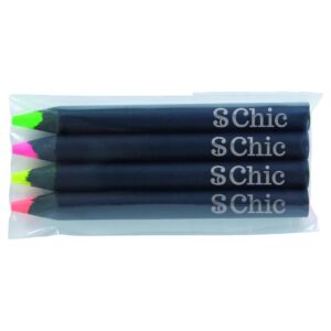 SACHET DE 4 SURLIGNEURS FLUO