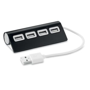 DUPLICATEUR USB 4 PORTS 2.0 ALUHUB
