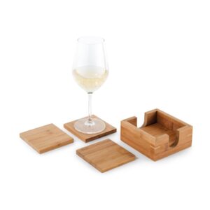 SET 4 SOUS-VERRES BAMBOU
