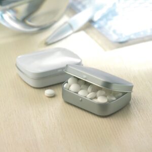 BOITE ALU AVEC BONBONS A LA MENTHE BRISE