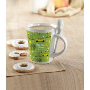 MUG AVEC PETITE CUILLERE SUBLIMKONIK
