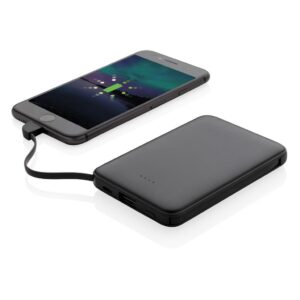 BATTERIE DE SECOURS 5000 MAH AVEC CABLE INTEGRE