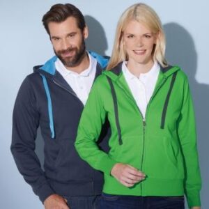 SWEAT SHIRT A CAPUCHE DEPERLANT JAMES & NICHOLSON