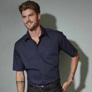 CHEMISE BUSINESS MANCHES COURTES JAMES & NICHOLSON