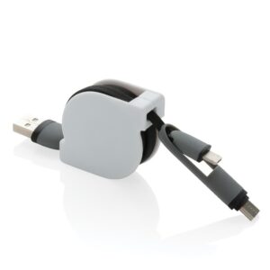 CABLE RETRACTABLE 3 EN 1