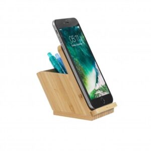 POT A CRAYONS AVEC CHARGEUR INDUCTION 5W INDUPOTE