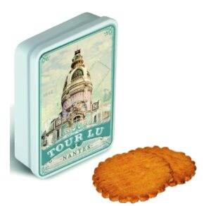 BOITE PLATE AVEC BISCUITS GRANDS SABLES