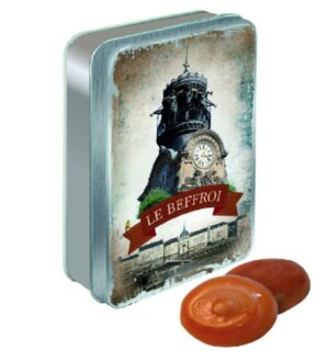 BOITE PASTILLE AVEC CARAMELS DURS