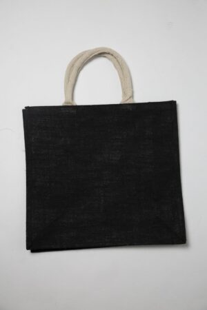 SAC SHOPPING TOILE DE JUTE COULEUR