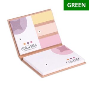 BLOC NOTE REPOSITIONNABLE COUVERTURE RIGIDE RECYCLE