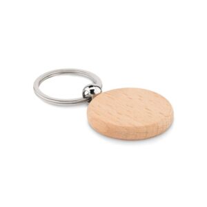 PORTE CLES ROND EN BOIS TOTY WOOD