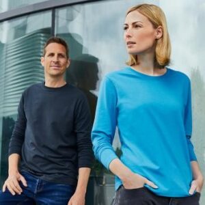 T-SHIRT DE TRAVAIL MANCHES LONGUES BIO STRETCH JAMES & NICHOLSON