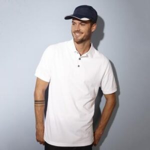 POLO MANCHES COURTES COTON PIMA JAMES & NICHOLSON