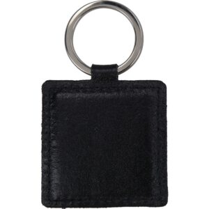 PORTE CLES CARRE CUIR