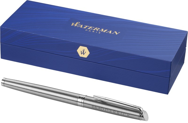 Stylo Roller Waterman En Acier Argenté - Occasion