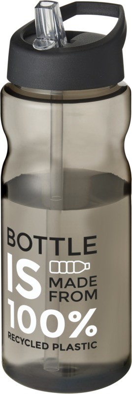 BOUTEILLE DE SPORT ECO 650ML AVEC COUVERCLE A BEC H2O ACTIVE®