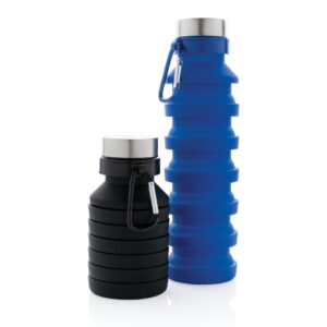 BOUTEILLE 550 ML EN SILICONE PLIABLE ETANCHE AVEC COUVERCLE