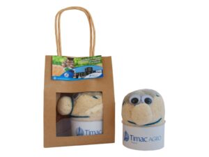 TETE EN HERBE DANS SAC KRAFT