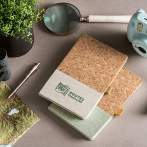 BLOC NOTES A5 EN LIEGE ET LIN KLEE