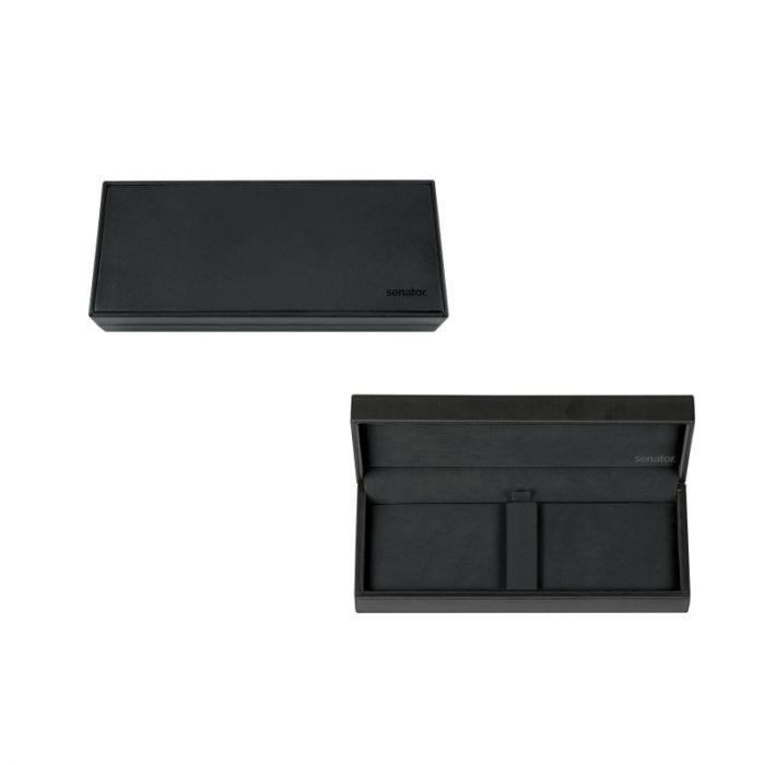 PARURE STYLO BILLE + STYLO PLUME CARBON LINE