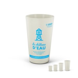 GOBELET 30CL REUTILISABLE BIOCOMPOSITE