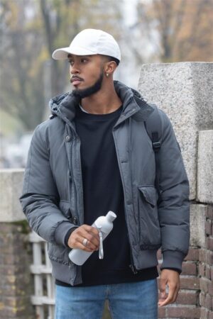 CASQUETTE 6 PANNEAUX EN COTON RECYCLE 280GR IMPACT