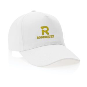 CASQUETTE 5 PANNEAUX EN COTON RECYCLE 280GR IMPACT