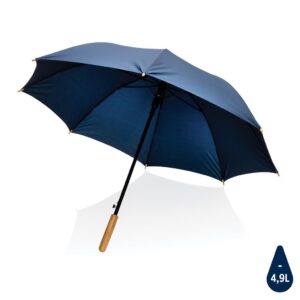 PARAPLUIE 23'' EN RPET ET BAMBOU OUVERTURE AUTO IMPACT AWARE™