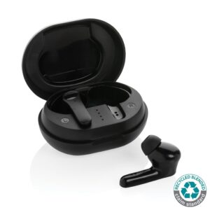 ECOUTEURS TWS EN PLASTIQUE RECYCLE CERTIFIE RCS