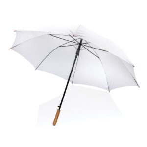 PARAPLUIE 27'' EN RPET ET BAMBOU AVEC OUVERTURE AUTOMATIQUE IMPACT AWARE™