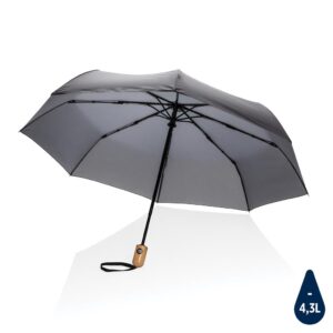 PARAPLUIE 21'' AUTOMATIQUE RPET 190T ET BAMBOU IMPACT AWARE™