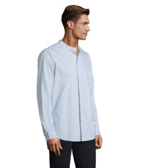 CHEMISE COL MAO HOMME COTON BIOLOGIQUE BART NEOBLU
