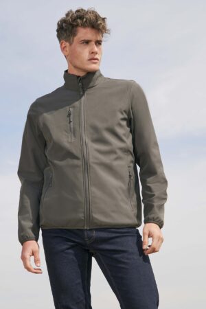 VESTE HOMME CERTIFIE GRS ZIPPEE SOFTSHELL FALCON