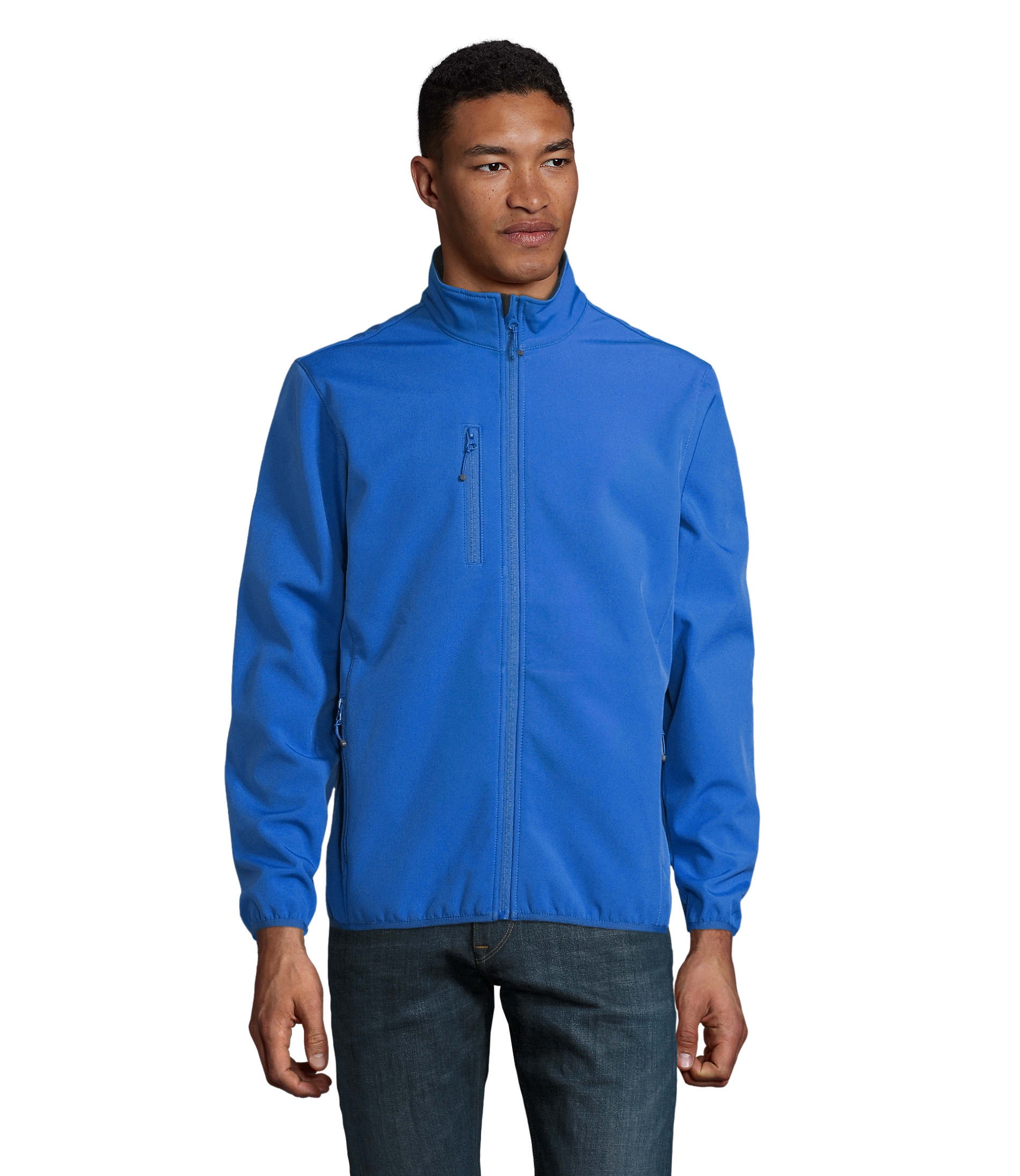VESTE HOMME CERTIFIE GRS ZIPPEE SOFTSHELL FALCON