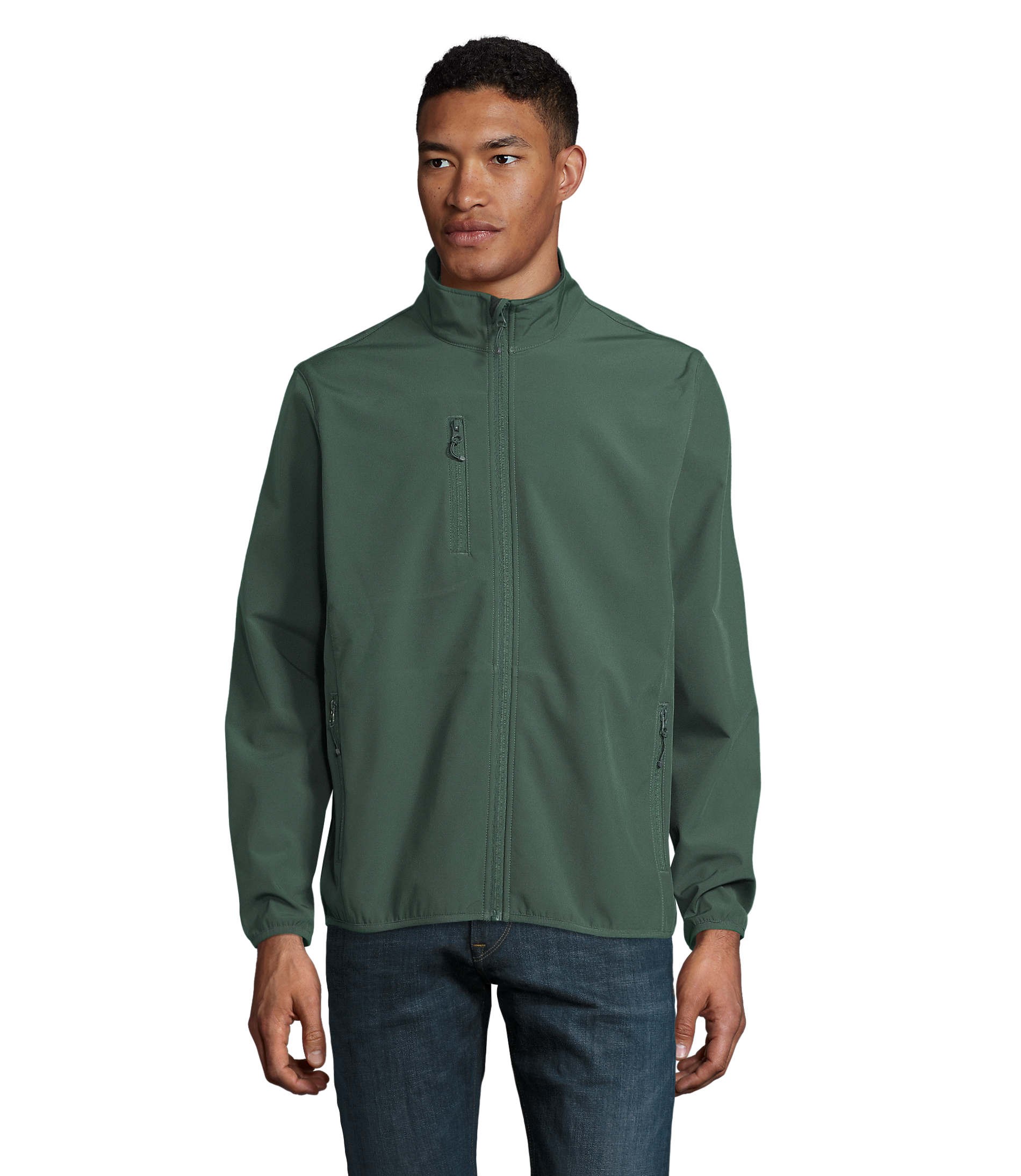 VESTE HOMME CERTIFIE GRS ZIPPEE SOFTSHELL FALCON