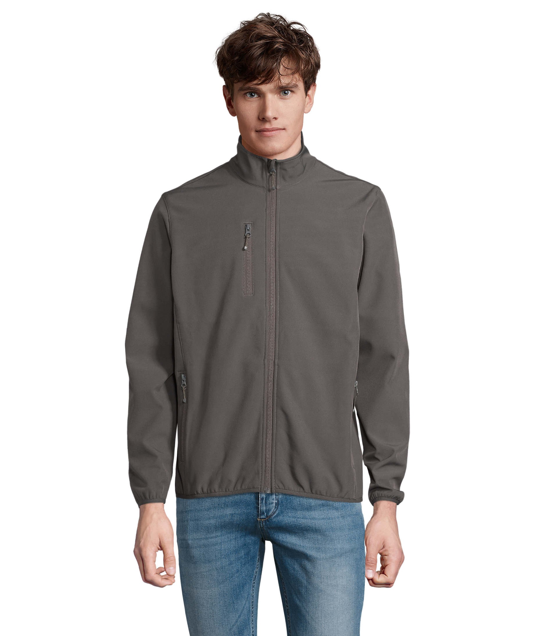 VESTE HOMME CERTIFIE GRS ZIPPEE SOFTSHELL FALCON