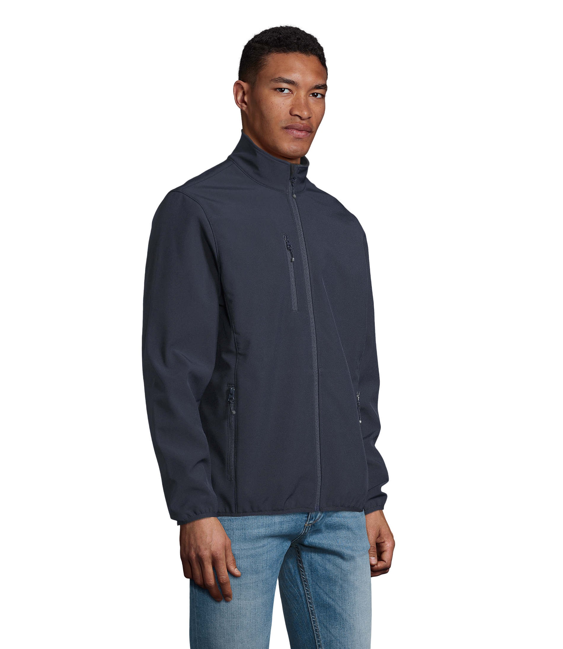 VESTE HOMME CERTIFIE GRS ZIPPEE SOFTSHELL FALCON