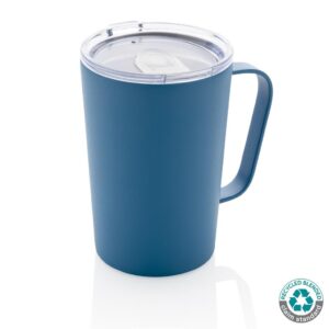 TASSE 420ML MODERNE EN ACIER INOXYDABLE RECYCLE RCS AVEC COUVERCLE