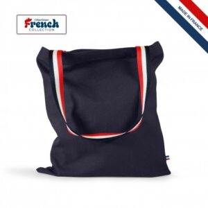 SAC SHOPPING COTON BIO ANSES TRICOLORE JAVA-MARIE