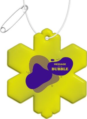 ATTACHE REFLECHISSANTE RFX™ EN TPU FLOCON DE NEIGE