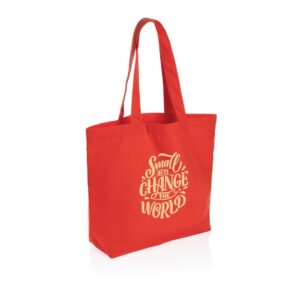 SAC SHOPPING EN TOILE RECYCLE 240GR IMPACT AWARE™