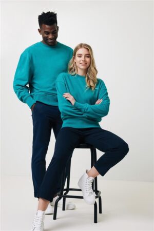 SWEAT A COL ROND EN COTON RECYCLE IQONIQ KRUGER