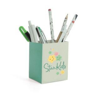 POT A CRAYON EN PAPIER COTON