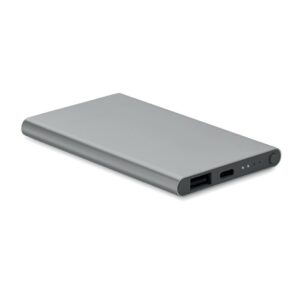 POWERBANK 4000MAH EN ALUMINIUM POWERFLAT C