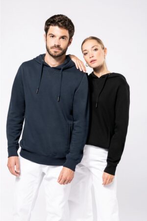 SWEAT SHIRT FRENCH TERRY ECOREPONSABLE A CAPUCHE UNISEXE