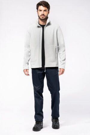 VESTE MICROPOLAIRE ECORESPONSABLE UNISEXE