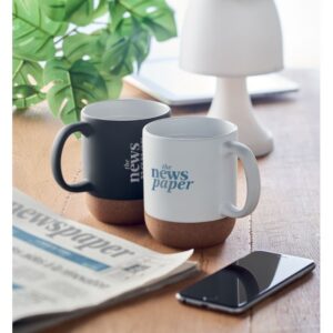 TASSE 300ML EN CERAMIQUE AVEC LIEGE MATT